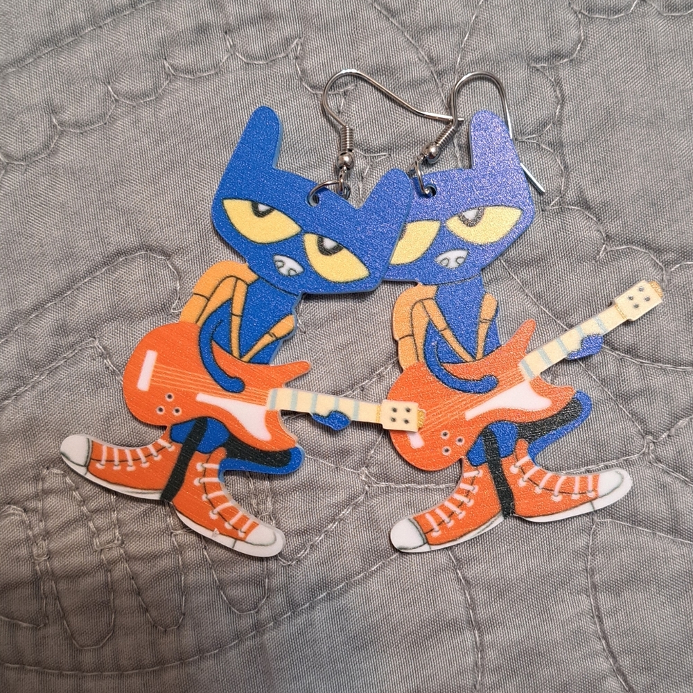 Pete the Cat Earrings